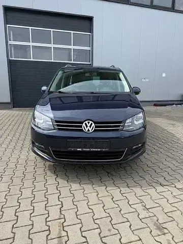 Gebraucht VW Sharan Cup 140 PS (102 kW) 2014 Blau Van / Kleinbus