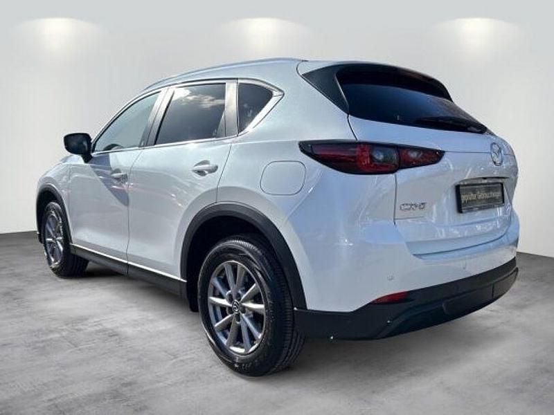 Gebraucht Mazda CX-5 Exclusive-Line 150 PS (110 kW) 2022 Satinweiss metallic SUV
