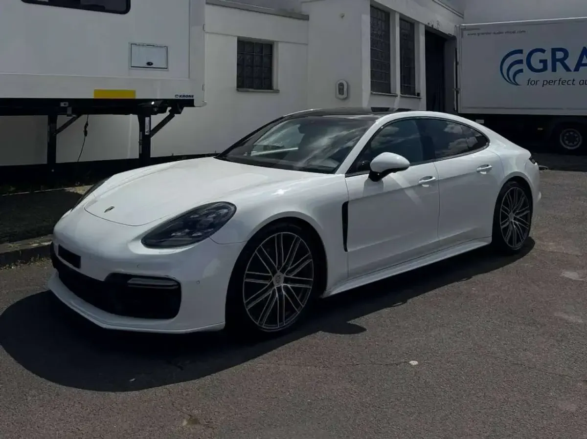 Brugt Porsche Panamera 421 HK (309 kW) 2017 Hvid Sedan