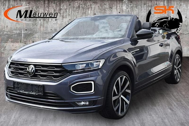 Gebraucht VW T-Roc Cabriolet R-line 150 PS (110 kW) 2021 Rauchgrau metallic Cabrio
