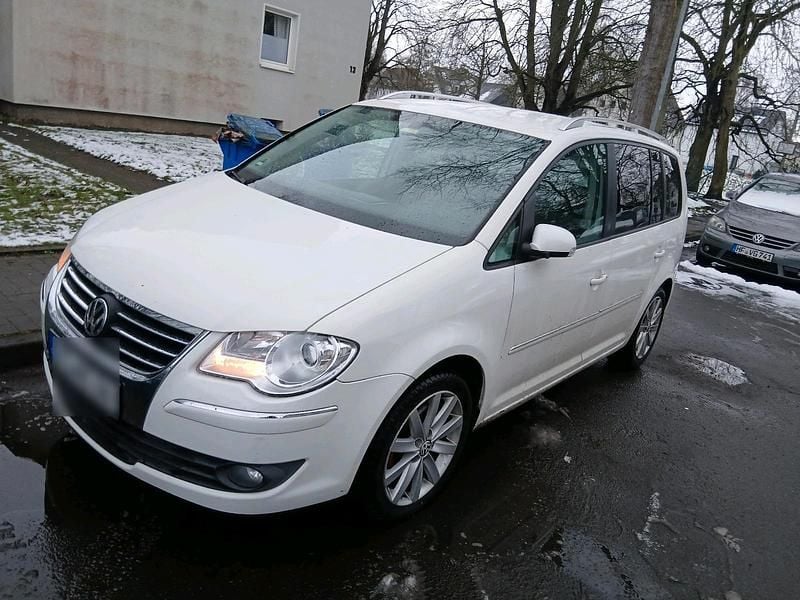 Gebraucht VW Touran 170 PS (125 kW) 2008 Weiß Van / Kleinbus