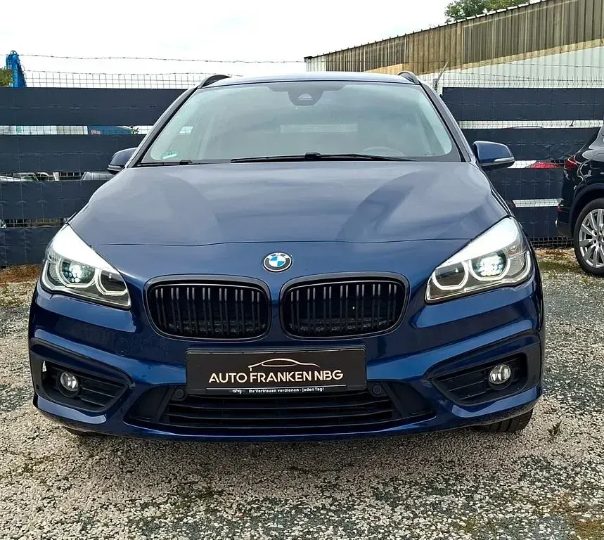Gebraucht BMW 218 Gran Tourer Advantage 150 PS (110 kW) 2017 Blau Van / Kleinbus