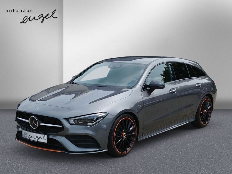 Mountaingrau metallic Gebraucht 2019 Mercedes CLA180 Shooting Brake Edition 1 Kombi | 25.898 € (Fairer Preis) - Bild 1/4