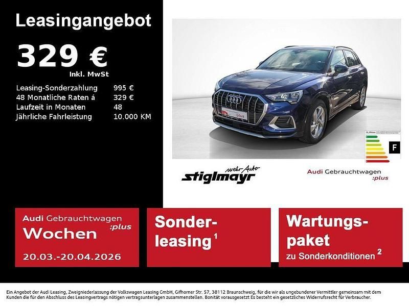 Gebraucht Audi Q3 Advanced Plus 150 PS (110 kW) 2025 Navarrablau metallic (metallic) SUV