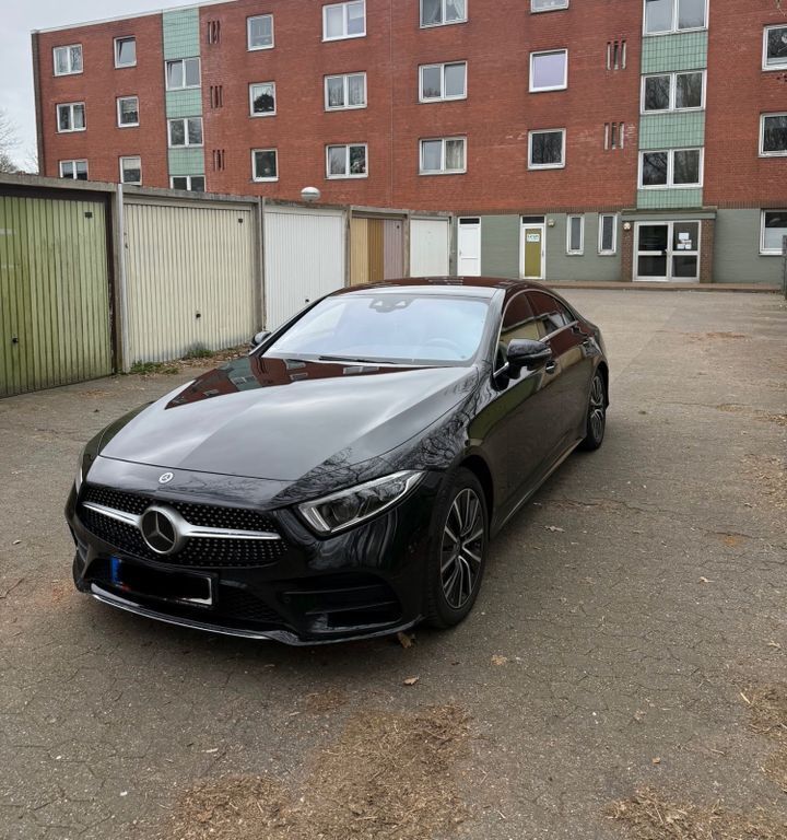 Schwarz Gebraucht 2018 Mercedes CLS350 AMG line Coupé | 37.999 € (Guter Preis) - Bild 1/4