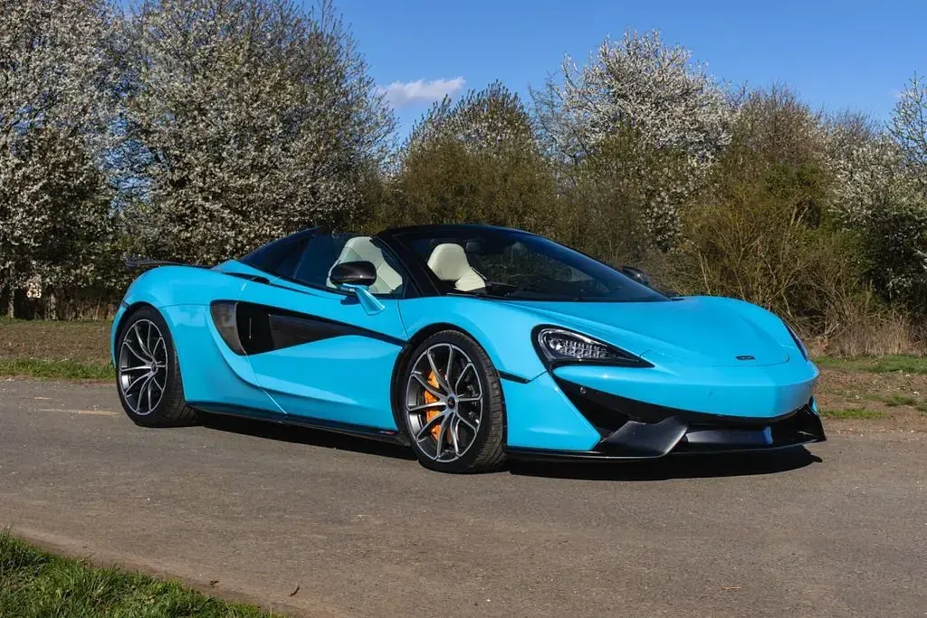 Gebraucht McLaren 570S 570 PS (419 kW) 2018 Blau Cabrio