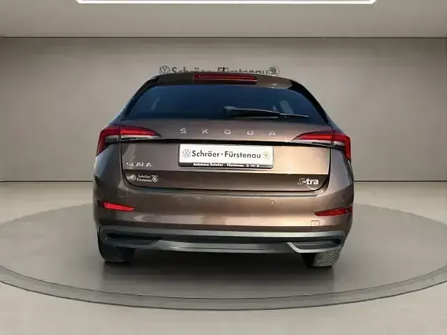 Gebraucht Skoda Scala Style 116 PS (85 kW) 2019 Braun Kleinwagen