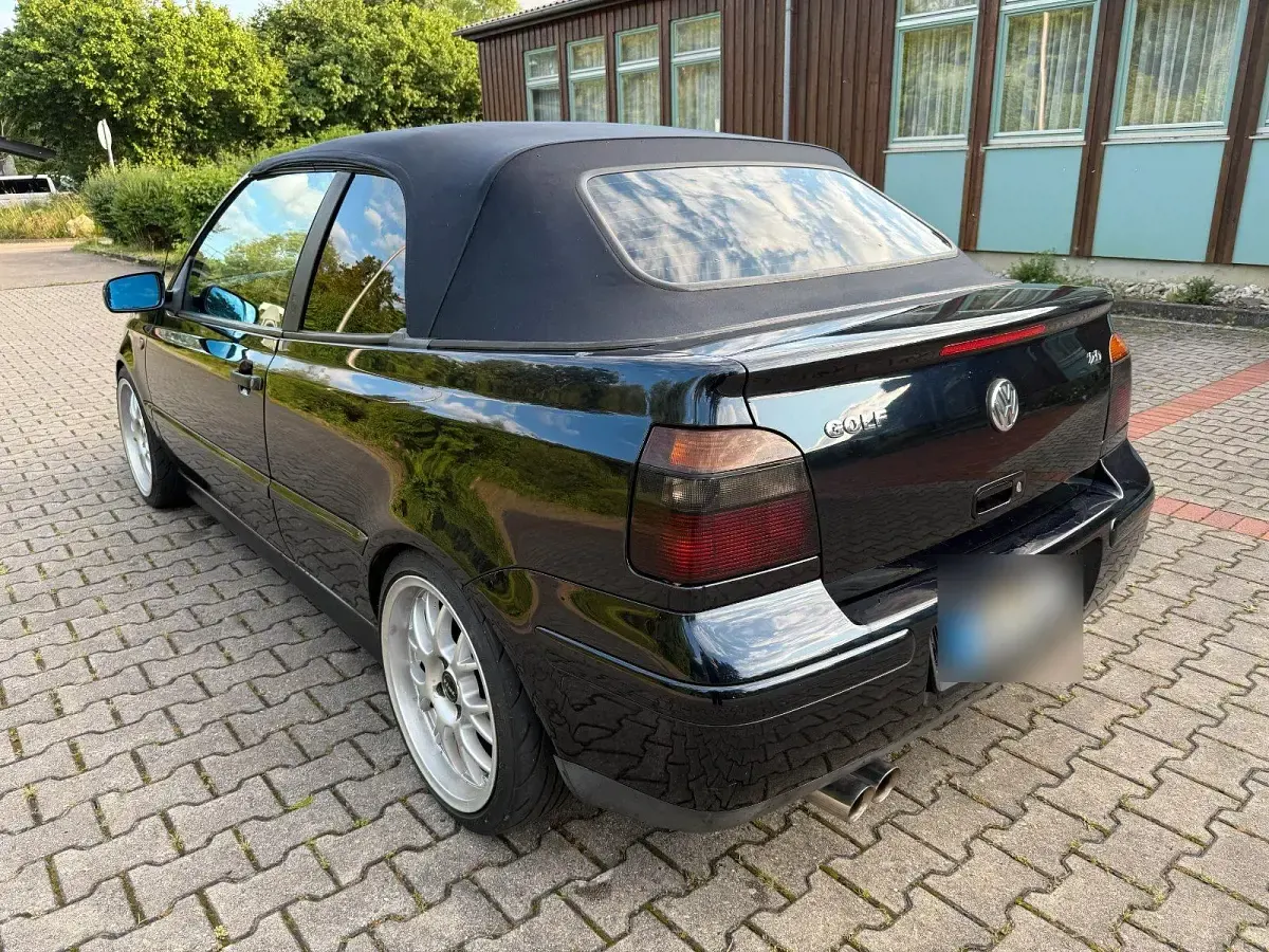 Gebraucht VW Golf Cabriolet 116 PS (85 kW) 1998 Blau Cabrio