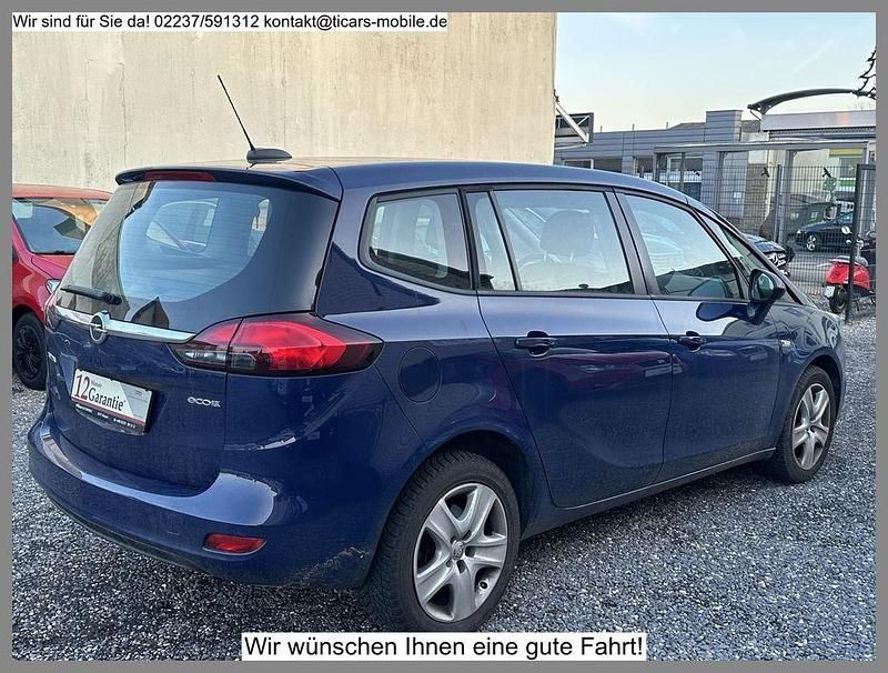 Gebraucht Opel Zafira 150 PS (110 kW) 2017 Blau Van / Kleinbus