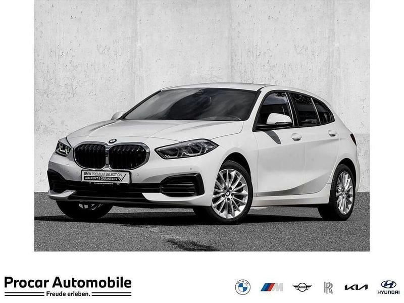 Weiß Gebraucht 2022 BMW 118 Advantage Kleinwagen | 21.999 € (Fairer Preis) - Bild 1/4