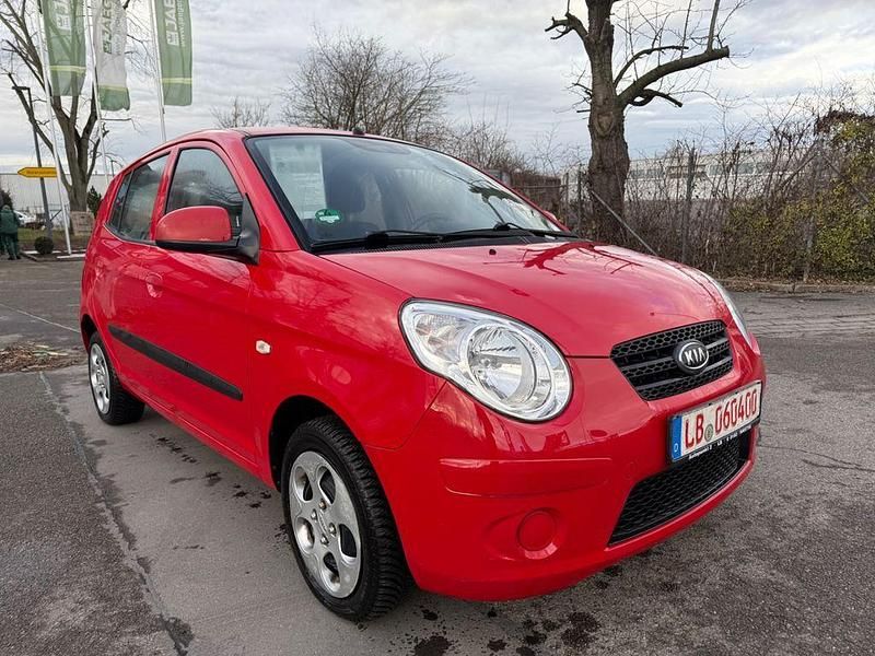Gebraucht Kia Picanto Attract 65 PS (47 kW) 2009 Rot Kleinwagen