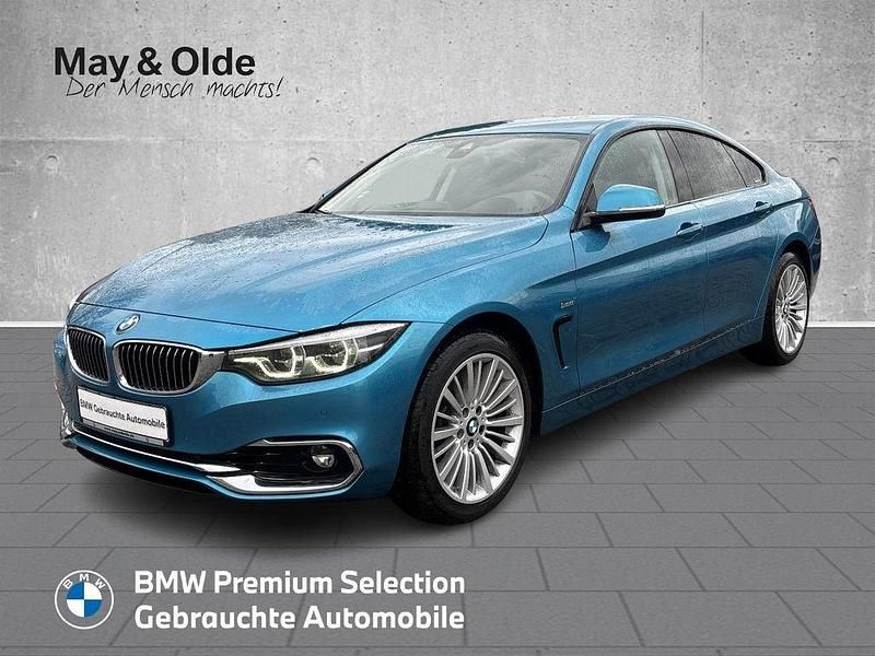 Blau Gebraucht 2017 BMW 430 Gran Coupé Coupé | 21.890 € (Superpreis) - Bild 1/4