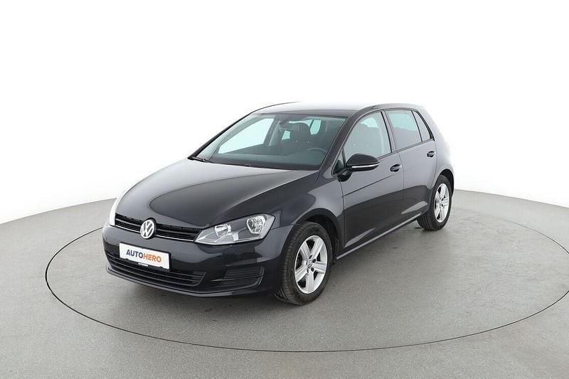 Schwarz Gebraucht 2015 VW Golf VII Comfortline Limousine | 12.340 € (Fairer Preis) - Bild 1/3