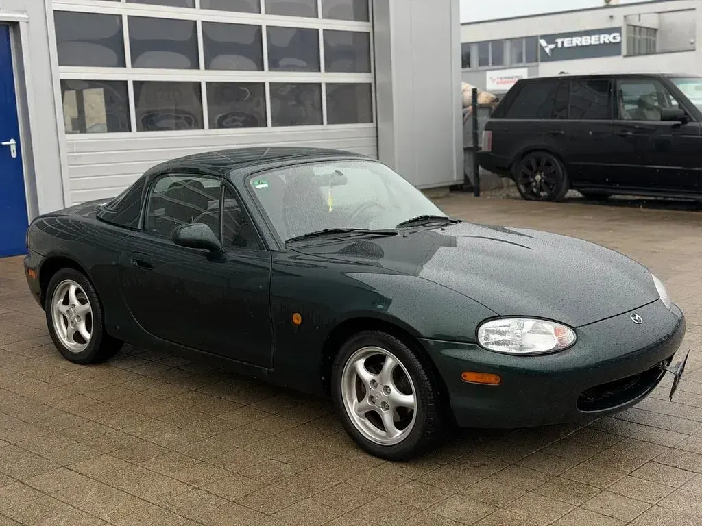 Gebraucht Mazda MX5 110 PS (80 kW) 2000 Grün Cabrio
