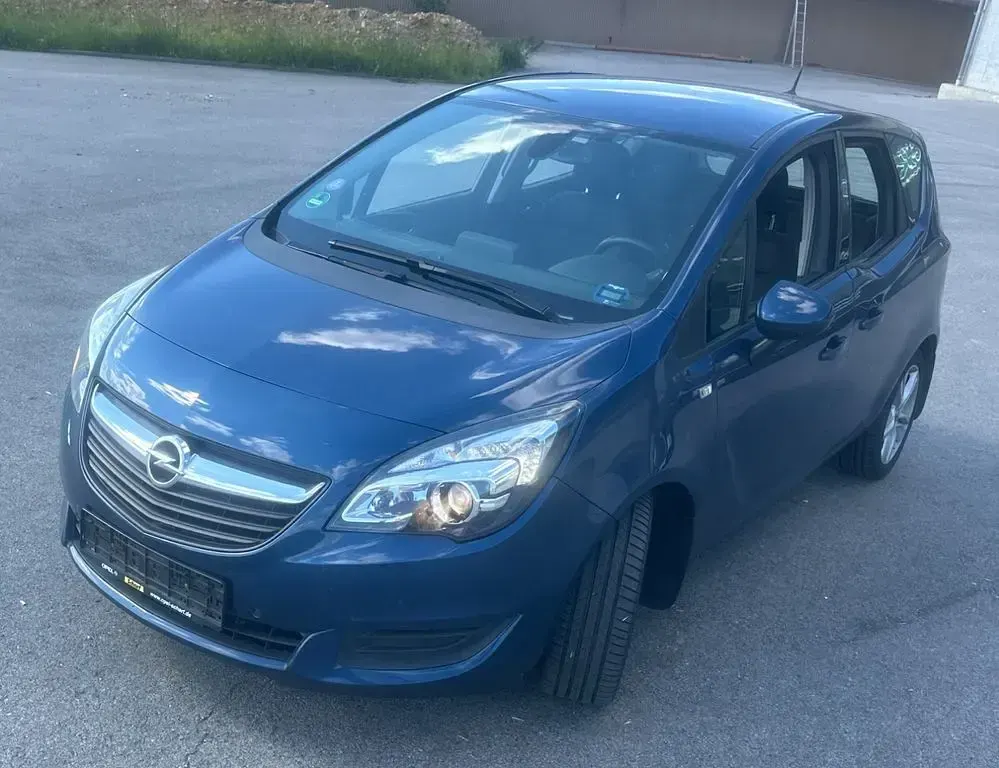 Gebraucht Opel Meriva Style 140 PS (102 kW) 2015 Blau Van / Kleinbus