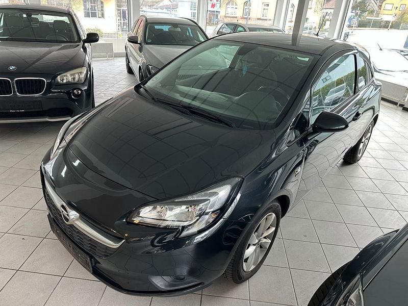 Gebraucht Opel Corsa drive 101 PS (74 kW) 2015 Schwarz Kleinwagen