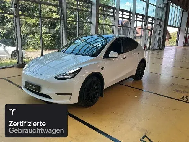 Gebraucht Tesla Model Y Long Range AWD 258 kW (351 PS) 2023 Weiß SUV