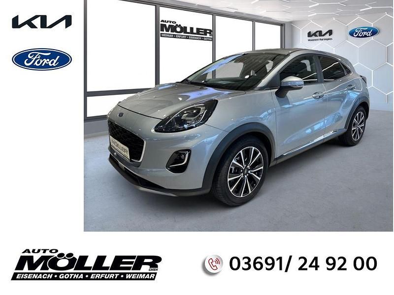 Silber Gebraucht 2021 Ford Puma Titanium SUV | 14.890 € (Superpreis) - Bild 1/4
