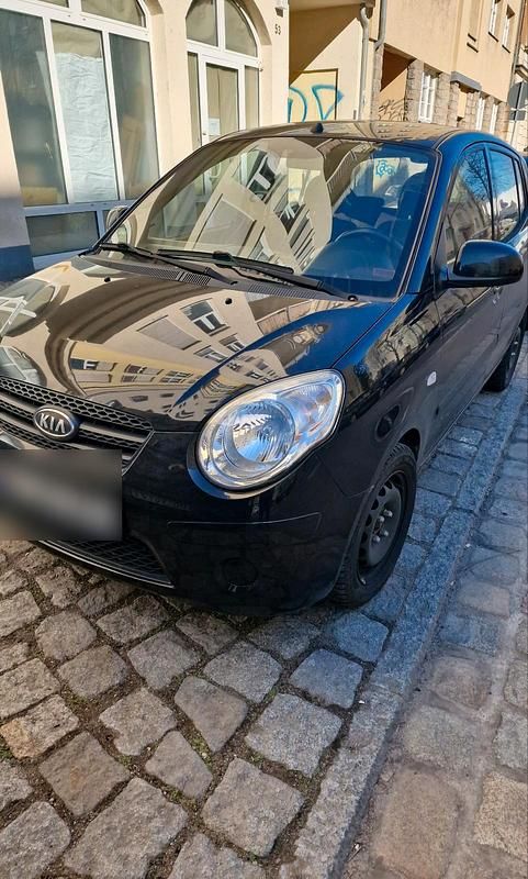 Gebraucht Kia Picanto 68 PS (50 kW) 2010 Schwarz Kleinwagen