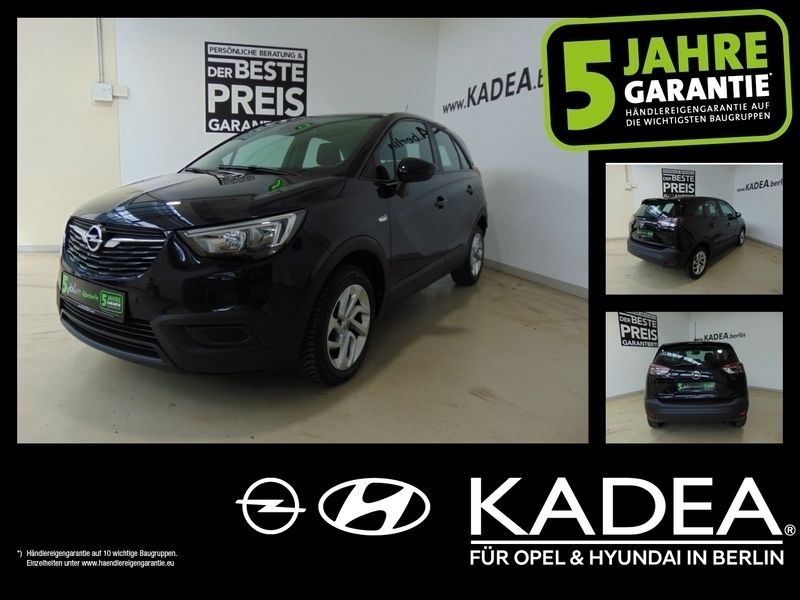 Tiefsee blau Gebraucht 2020 Opel Crossland SUV | 15.990 € (Guter Preis) - Bild 1/4
