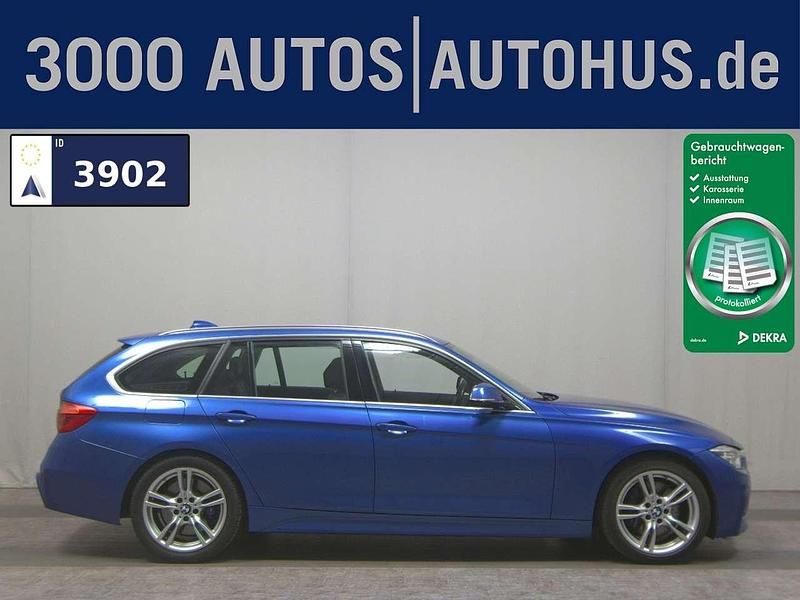 Blau Gebraucht 2018 BMW 320 M Sport Kombi | 16.650 € (Superpreis) - Bild 1/4