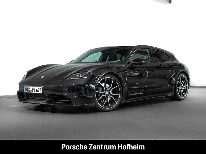 Tiefschwarzmetallic Gebraucht 2024 Porsche Taycan Sport Turismo Limousine | 91.490 € (Guter Preis) - Bild 1/4
