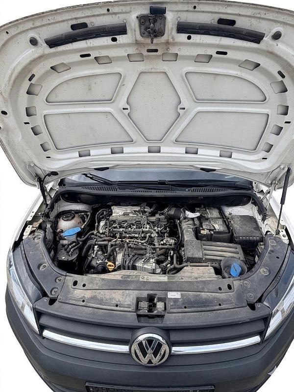 Gebraucht VW Caddy Trendline 75 PS (55 kW) 2019 Candyweiß Van / Kleinbus