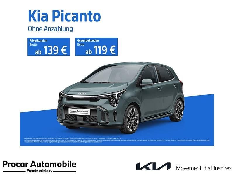 Gebraucht Kia Picanto 68 PS (50 kW) 2026 Kleinwagen