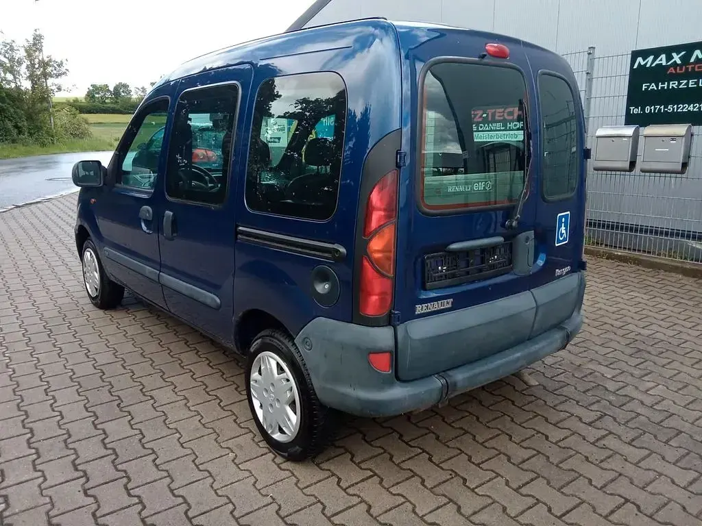 Brugt Renault Kangoo 75 HK (55 kW) 2000 Blå MPV