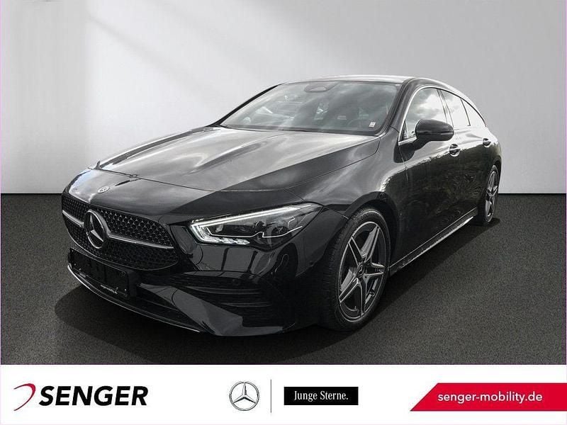 Schwarz Gebraucht 2024 Mercedes CLA200 AMG Limousine | 34.840 € (Fairer Preis) - Bild 1/3