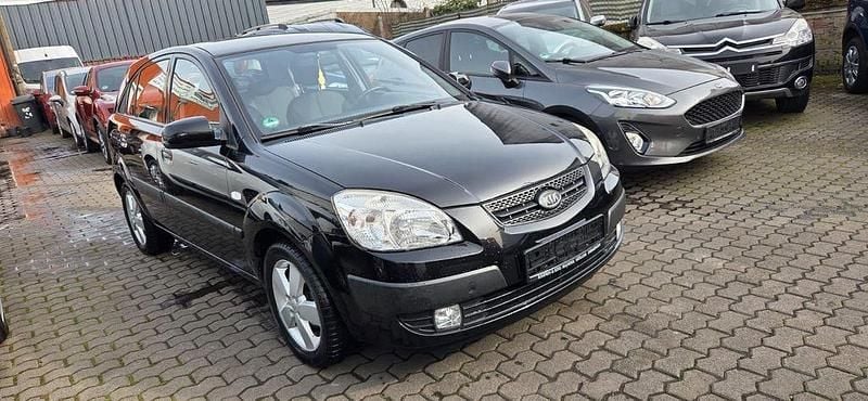 Gebraucht Kia Rio EX 111 PS (81 kW) 2010 Schwarz Limousine