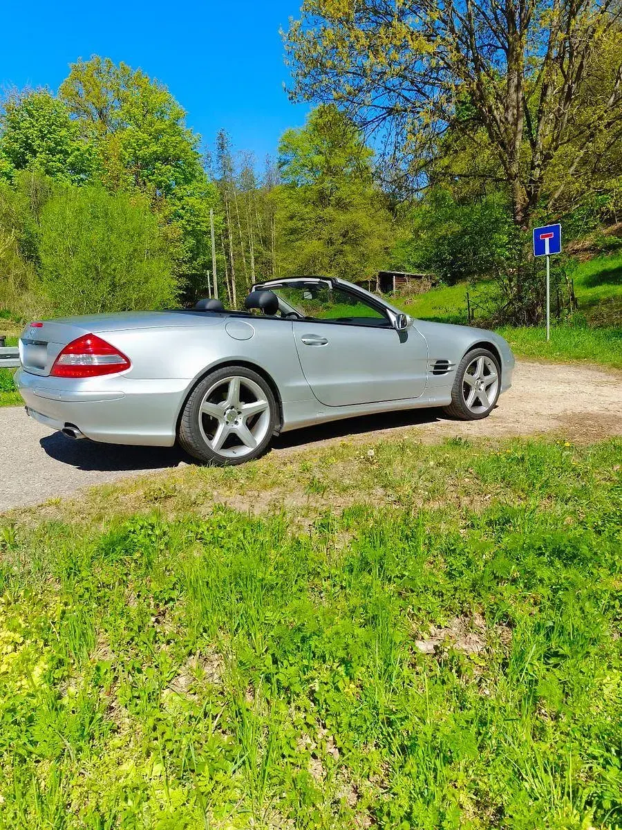 Gebraucht Mercedes SL350 272 PS (200 kW) 2006 Silber Cabrio