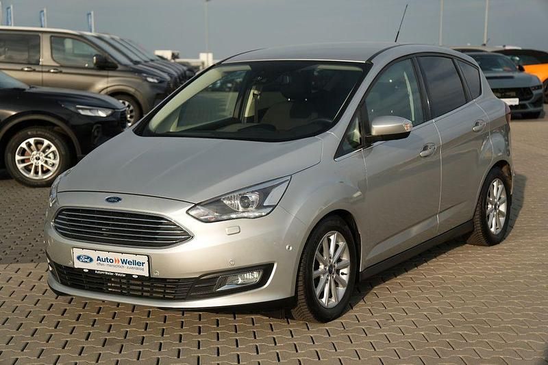 Gebraucht Ford C-MAX Titanium 120 PS (88 kW) 2016 Silber Van / Kleinbus
