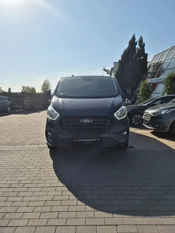 Occasion Ford Transit Custom 131 ch (96 kW) 2023 Bleue Berline