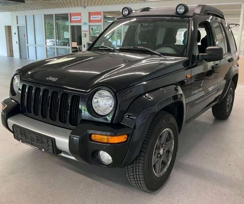 Black clear coat Gebraucht 2004 Jeep Cherokee Sport SUV | 3.990 € (Guter Preis) - Bild 1/4
