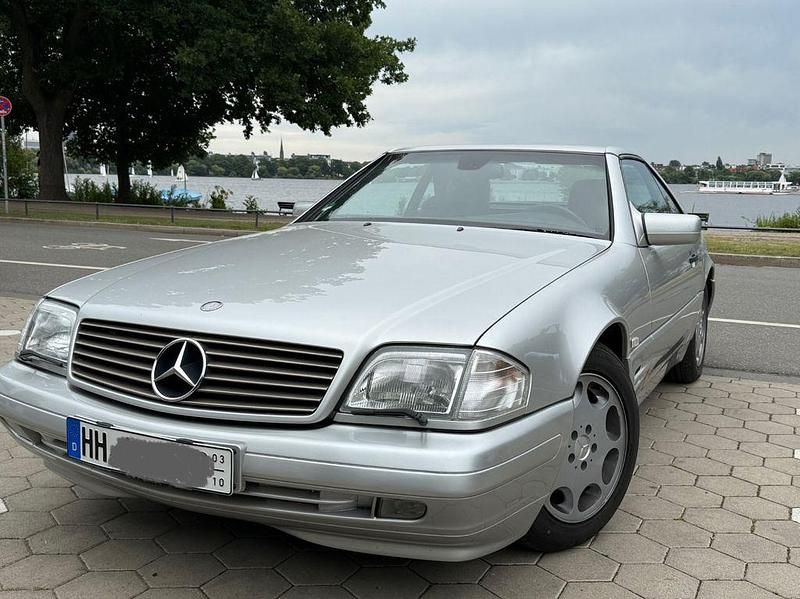 Gebraucht Mercedes SL500 320 PS (235 kW) 1997 Silber Cabrio