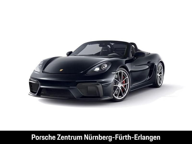 Schwarz Gebraucht 2021 Porsche 718 Spyder Cabrio | 99.990 € - Bild 1/4