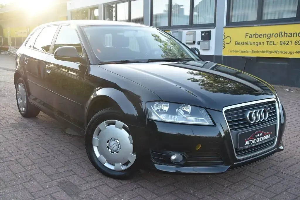 Gebraucht Audi A3 Attraction 90 PS (66 kW) 2009 Schwarz Kleinwagen