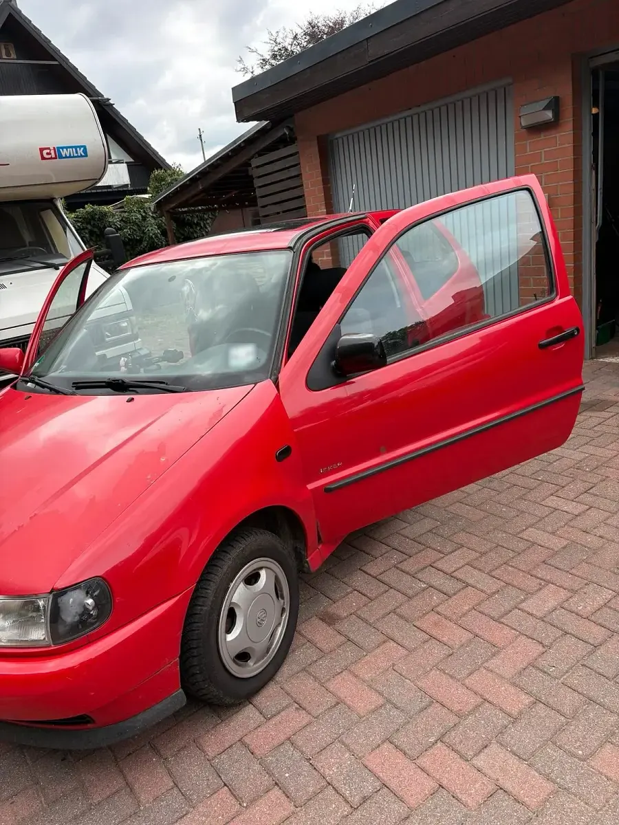 Gebraucht VW Polo 1999 Rot Kleinwagen