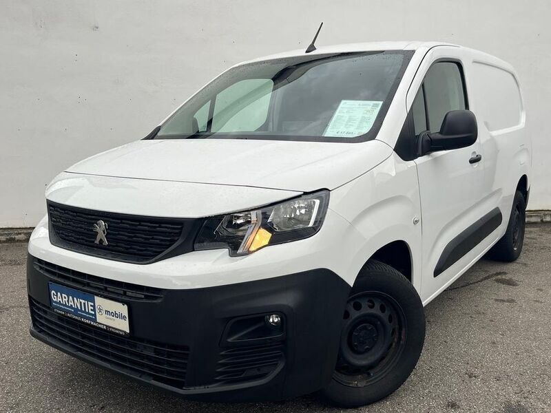 Lack weiss banquise/typ aussenve Gebraucht 2021 Peugeot Partner Premium Van | 17.895 € (Teuer) - Bild 1/4