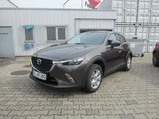Gebraucht Mazda CX-3 120 PS (88 kW) 2017 Obsidiangrau metallic (metallic) SUV