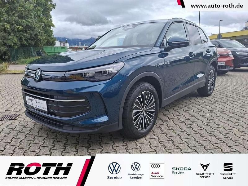 Nightshade blue metallic Gebraucht 2024 VW Tiguan SUV | 41.990 € (Guter Preis) - Bild 1/4
