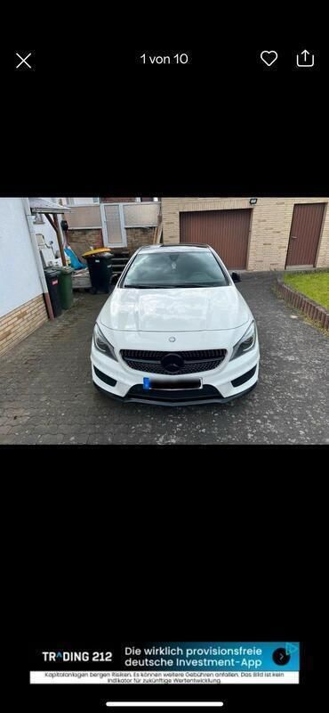 Weiß Gebraucht 2016 Mercedes CLA220 AMG Limousine | 19.500 € (Etwas zu teuer) - Bild 1/4