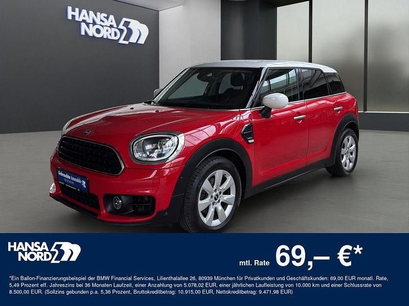 Rot Gebraucht 2019 Mini Cooper D Countryman SUV | 14.550 € (Superpreis) - Bild 1/4