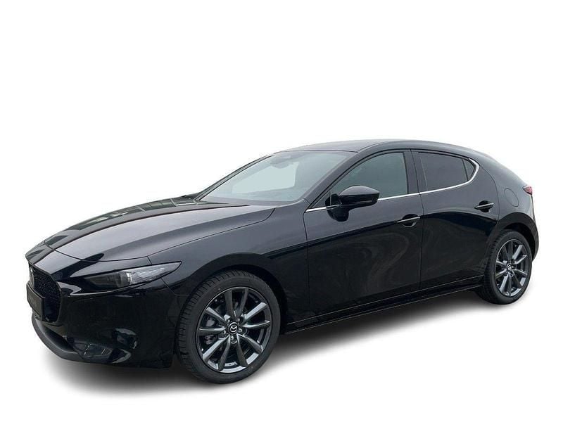 Neu Mazda 3 Exclusive-Line 140 PS (102 kW) 2025 Schwarz Limousine
