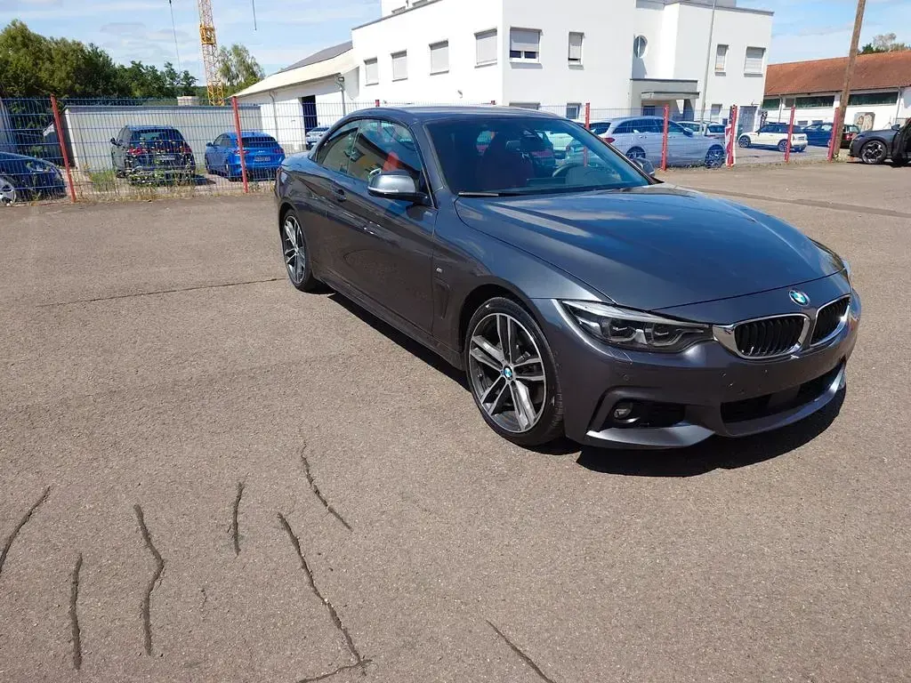 Gebraucht BMW 430 Cabriolet Sport Line 252 PS (185 kW) 2017 Grau Cabrio