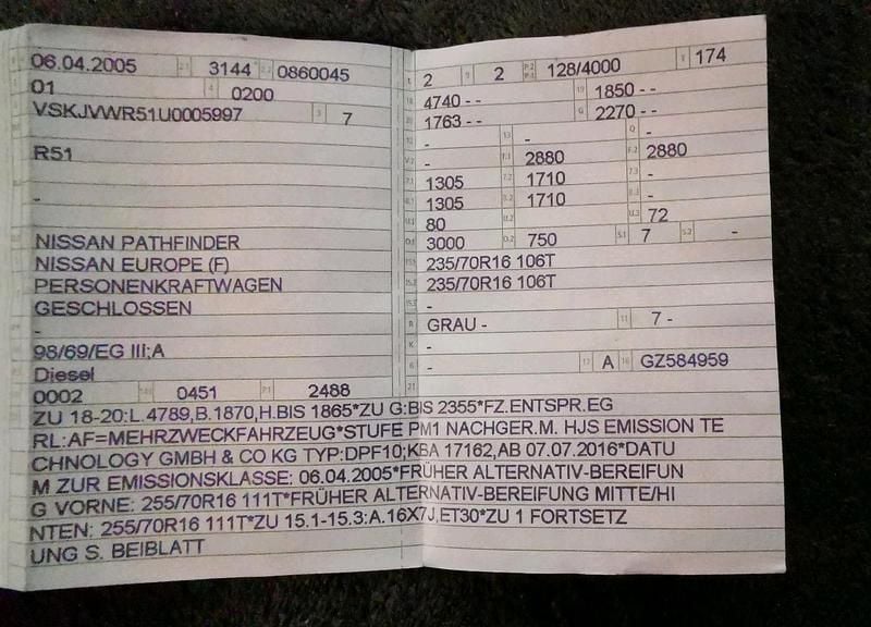 Gebraucht Nissan Pathfinder 174 PS (127 kW) 2005 Grau SUV