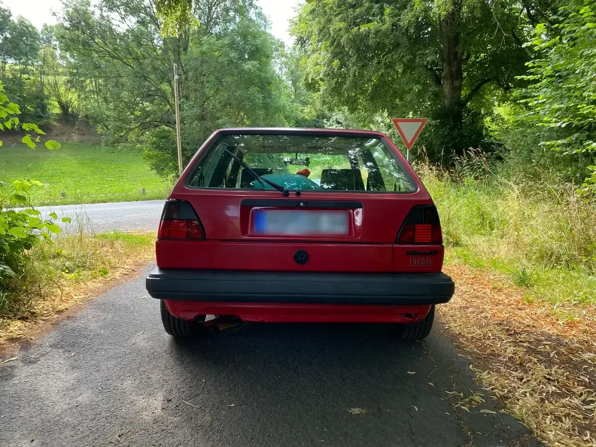 Gebraucht VW Golf II 129 PS (94 kW) 1989 Rot Kleinwagen