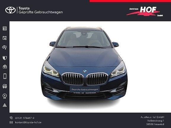 Gebraucht BMW 220 Gran Tourer Luxury Line 190 PS (139 kW) 2018 Blau Van / Kleinbus