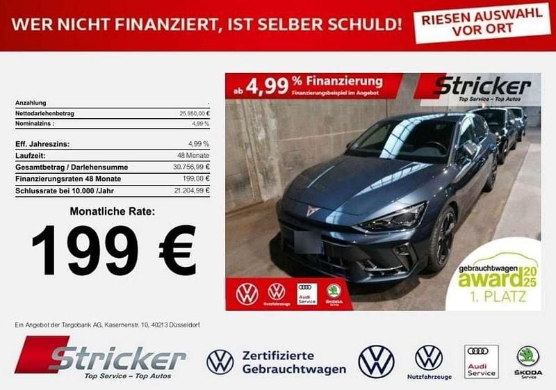 Gebraucht Cupra Leon 150 PS (110 kW) 2025 Magnetic grau metallic (metallic) Kombi